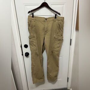 Men's Carhartt Tan Cargo Work Pants
Some Wear As Seen in Photos